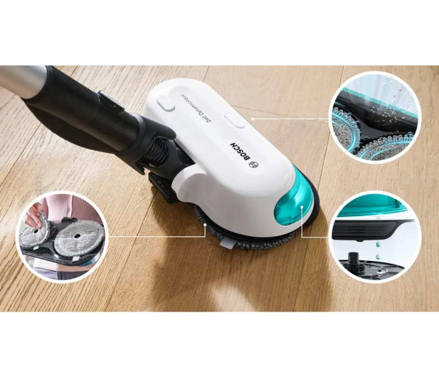 Bosch Outlet ODKURZACZ Unlimited ProHygienic Aqua Biały - 1554772 - zdjęcie 6